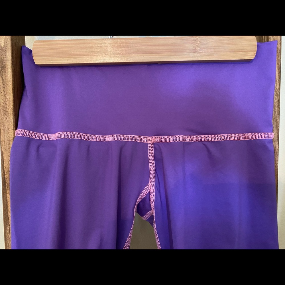 Teeki Hot Pants Lazer Cut Purple - SM